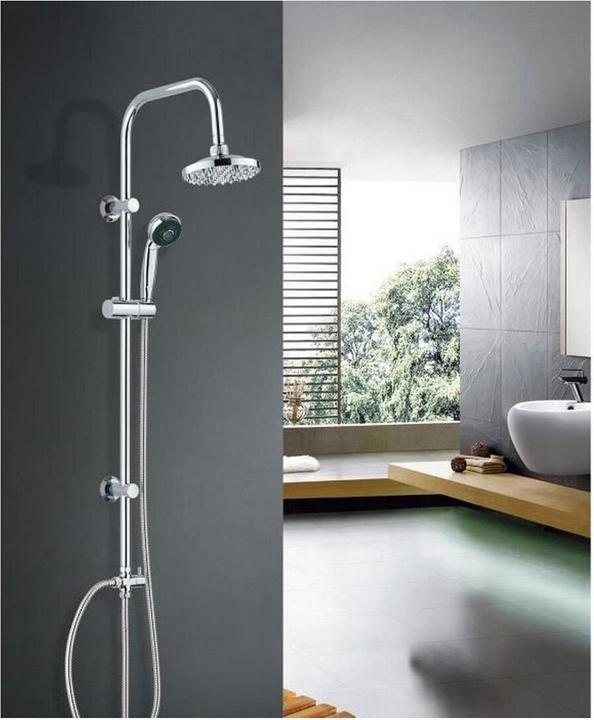 Produktbild Rousseau Dusche Säule Sonora 3 Edelstahl ABS Ø 15 cm