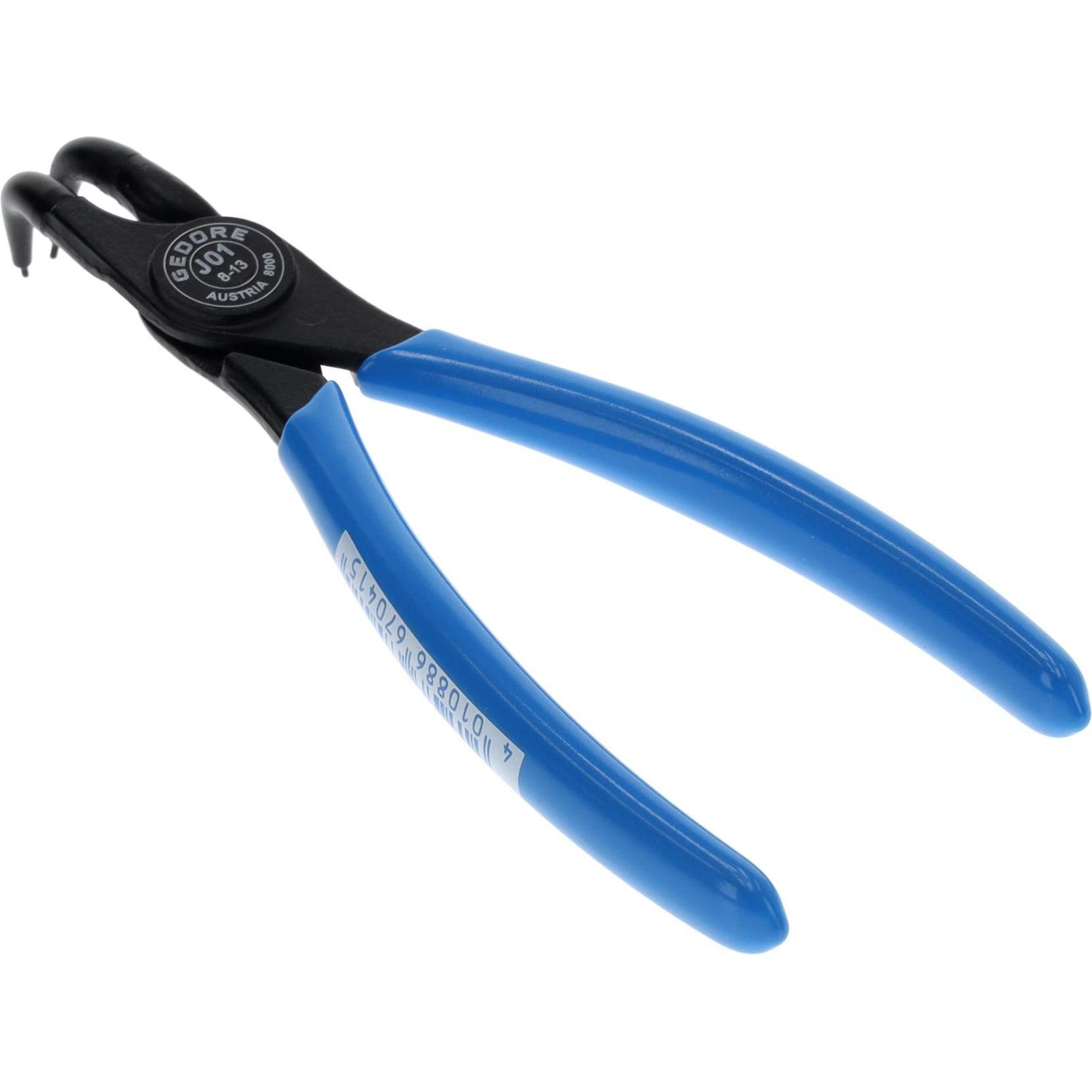Thumbnail - Gedore, Zange, 8000 J 01 Montagezange für Innensicherungsringe gewinkelt 8-13mm (130 mm)