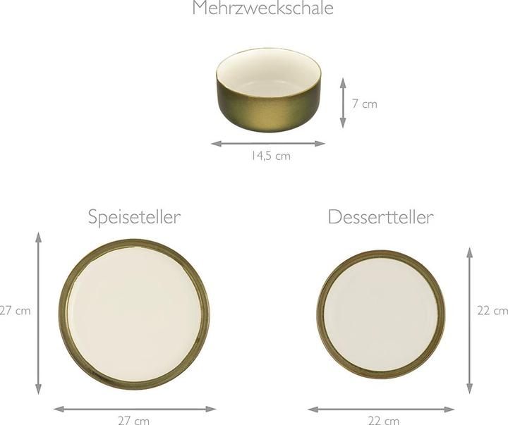 Produktbild CreaTable Modern Industrial (4 Stück)