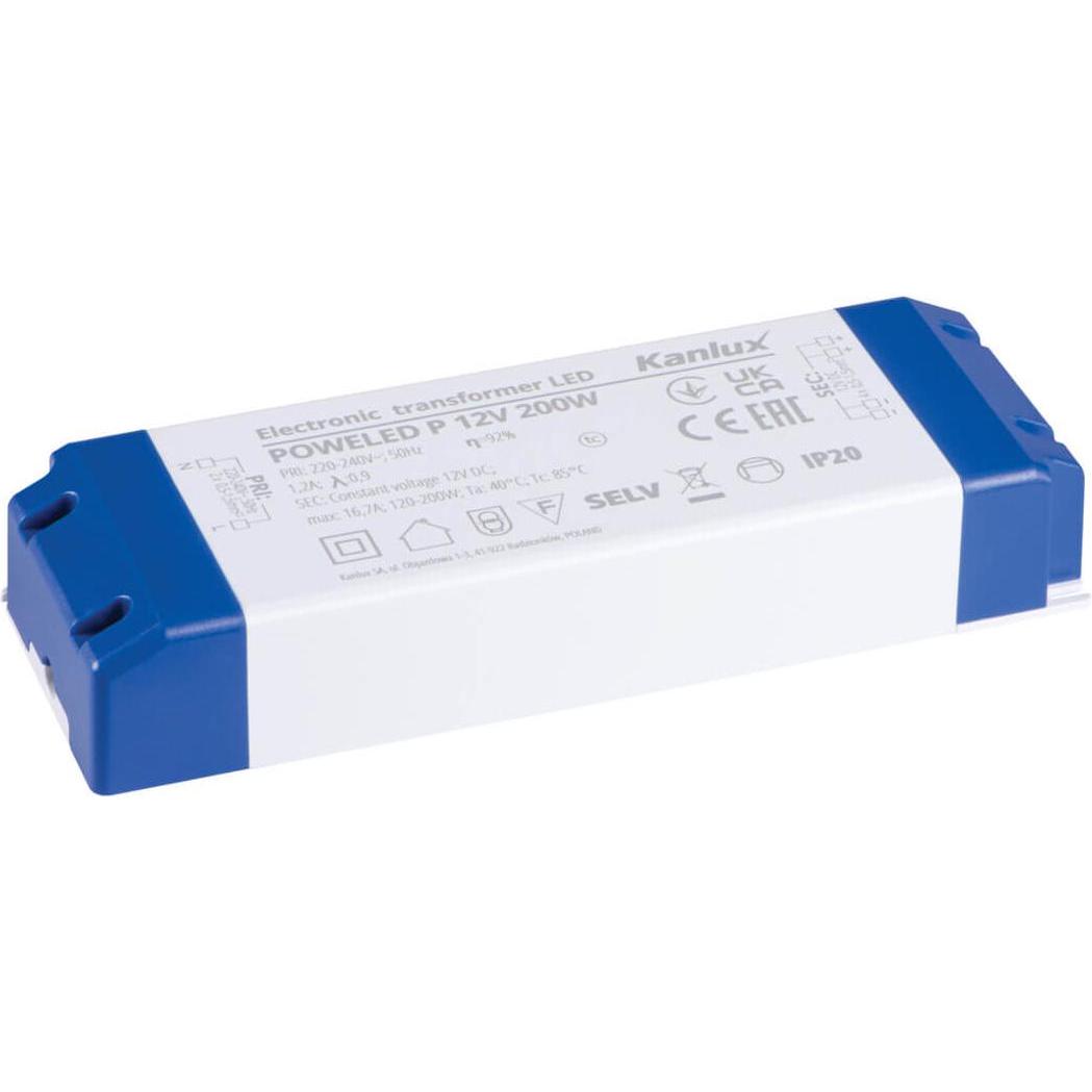 Kanlux, Zubehör Beleuchtung, Elektronischer Transformator POWELED Weiss 28965