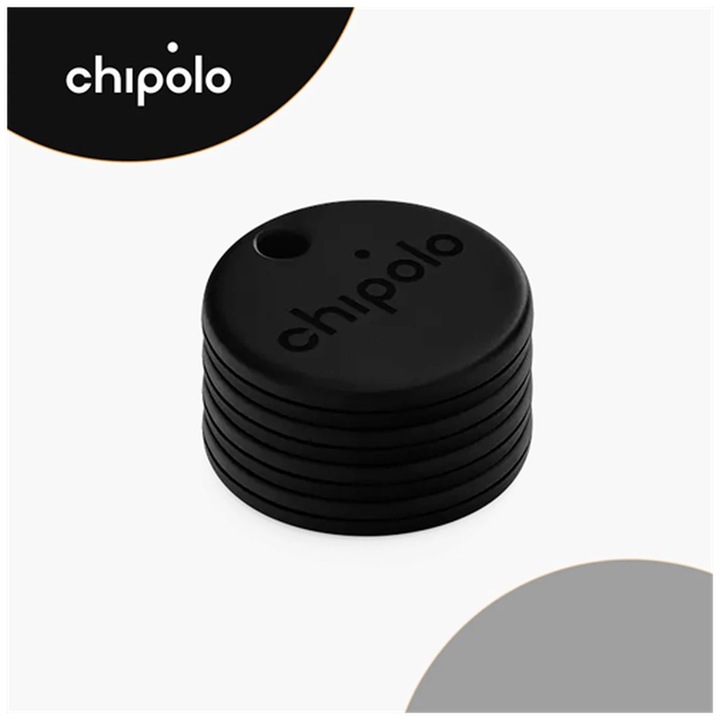 Actual product image Chipolo One Black 4-Pack (iOS, Android)