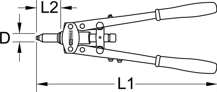 Actual product image KS Tools 150.9530 (410 mm)