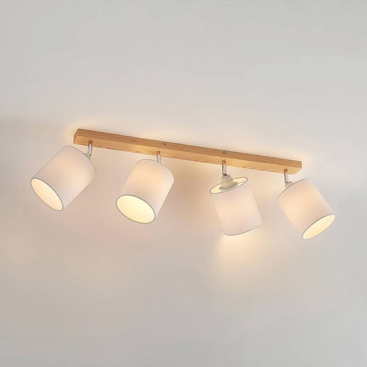 Actual product image Lindby Imarin ceiling spotlight, 4-light, white (E27)