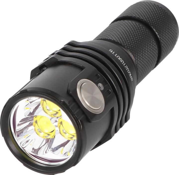 Imalent LED-Taschenlampe MS03 mit max. 13000 Lumen, Leuchtweite bis zu 324 Meter, mit Akku, warmweiss (11 cm, 13000 lm)