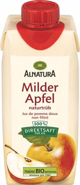 Immagine prodotto Alnatura Aln.Milder Apfelsaft 0,33l Pck.