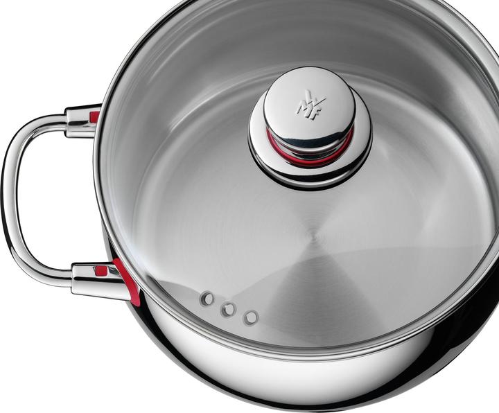 Produktbild WMF Quality One Bratentopf mit Deckel, 20 cm (20 cm, Bräter + Schmortopf, Edelstahl)