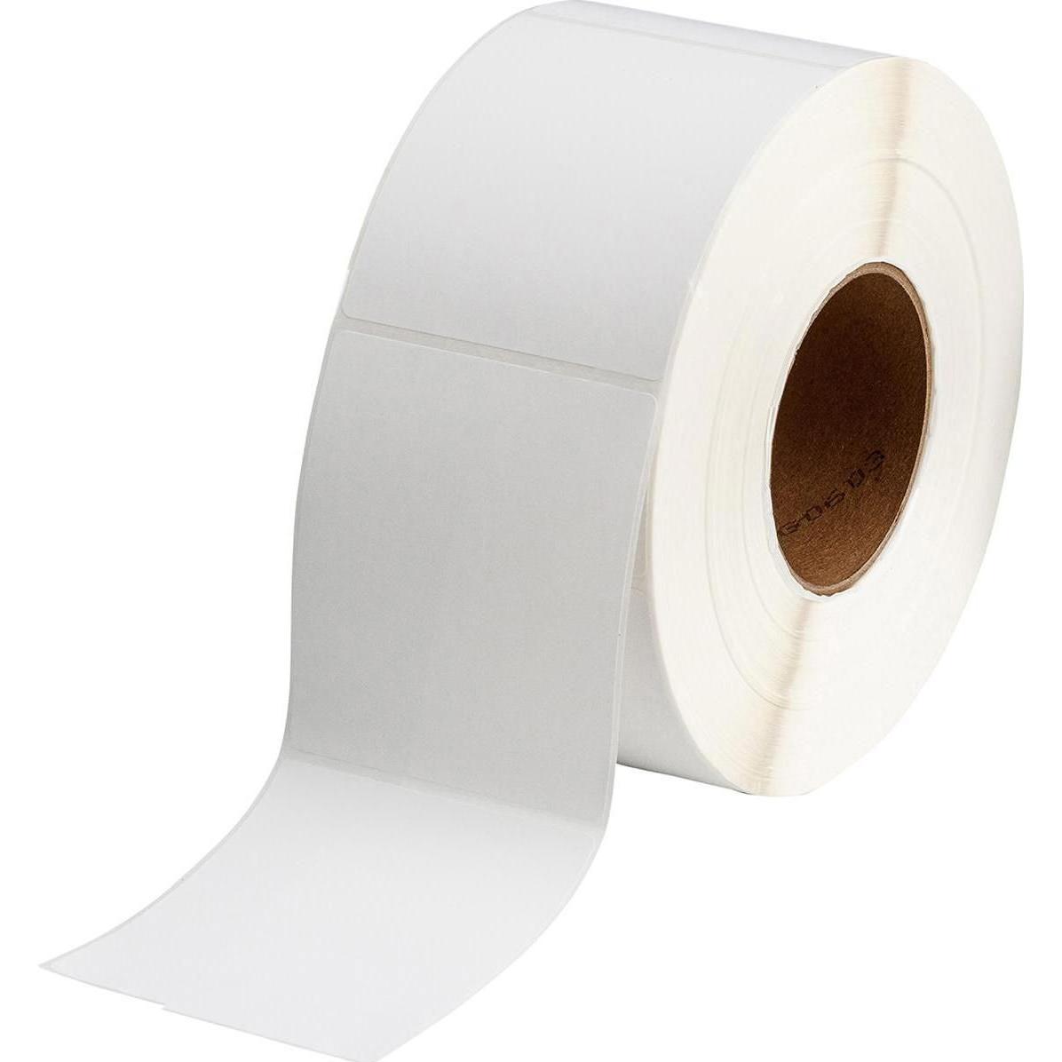 Brady, Etiketten, J50-261-2585, Polypropylen, Weiss, 110 x 75 mm, permanent (270 Etik.)