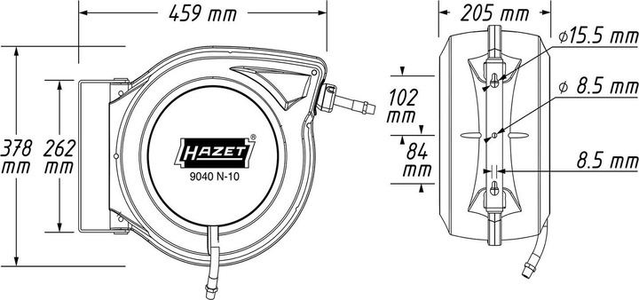 Immagine prodotto HAZET Avvolgitubo 9040N-10