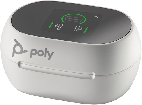 Produktbild Poly VOYAGER FREE 60/60+ WHITE (ANC, 16.50 h, Kabellos)
