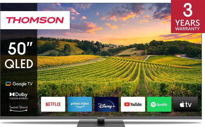 Actual product image Thomson 50QG5C14 QLed 50' Smart Google TV (50", QLED, UHD)