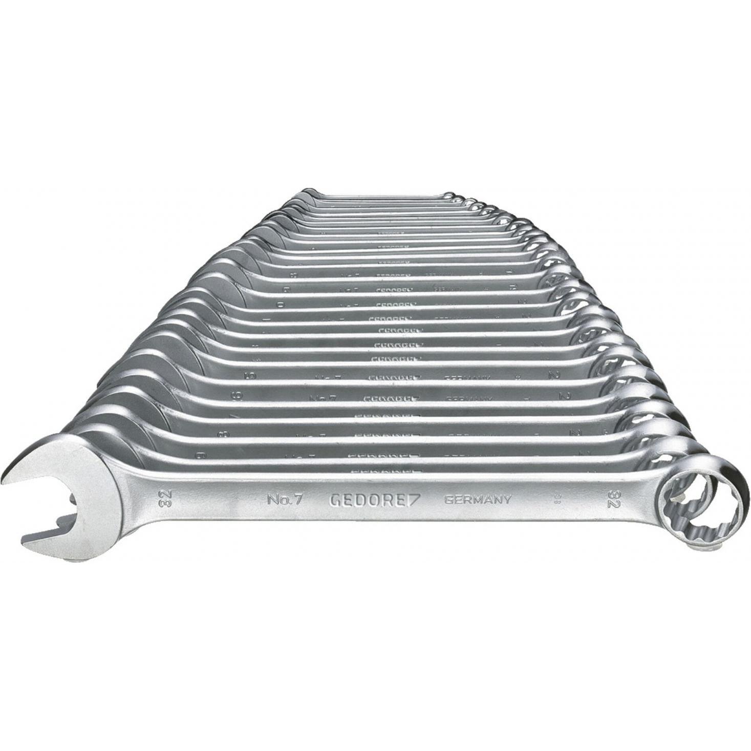 Gedore, Schraubenschlüssel, 7-026 Ring-Maulschlüssel-Satz 26-teilig UD-Profil 6-32 mm (32 mm, 18 mm, 11 mm, 12 mm, 20 mm...