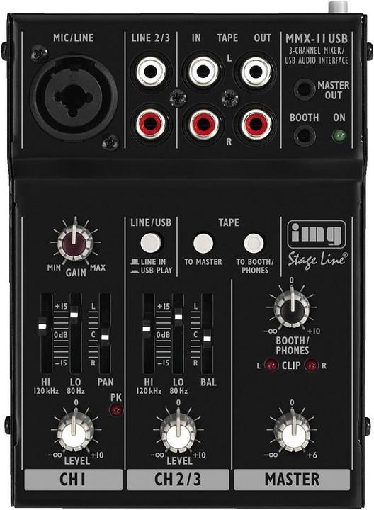 Image du produit Img Stage Line Mmx-11usb (Clubmixer)