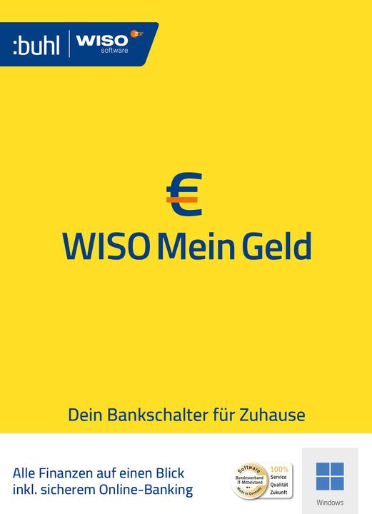 Produktbild Buhl Data Service WISO Mein Geld 2026 Download Code (1 User, 1 Geräte/User, unbegrenzt)