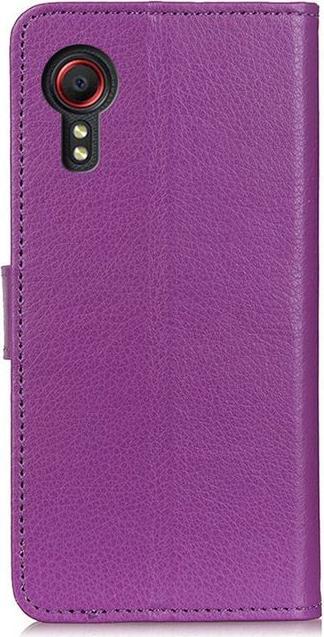 Image du produit MU Classic Série de couvertures de livres en cuir Litchi (Samsung Galaxy XCover7 Pro)