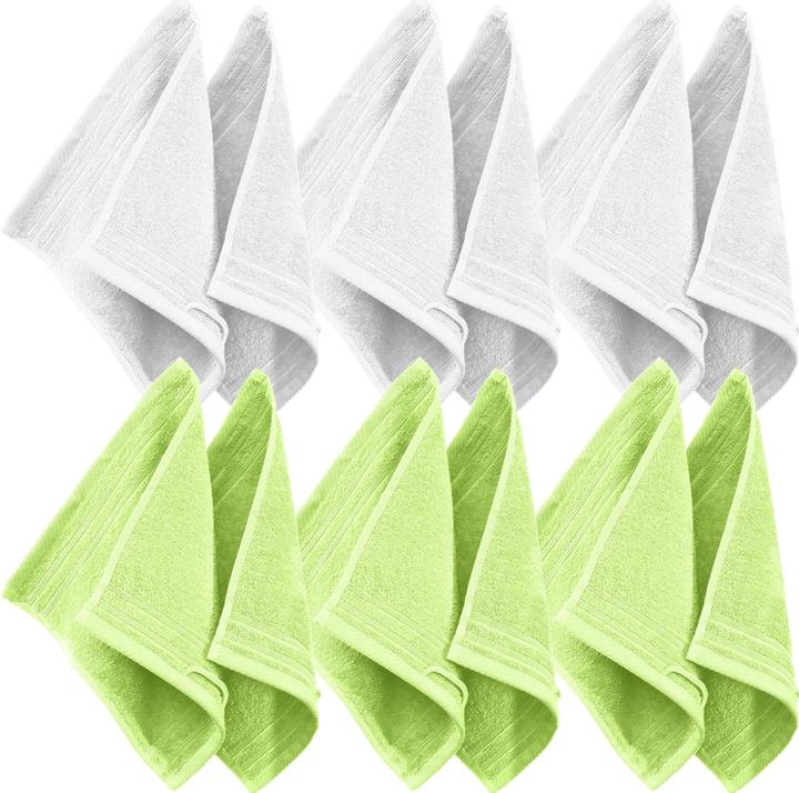 Blanc, Vert clair