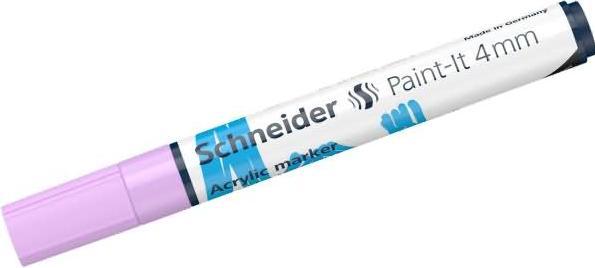 Produktbild Schneider Acrylmarker Paint-It 320 4mm pastell lila (Pastell Lila, 4 mm, 1 x)
