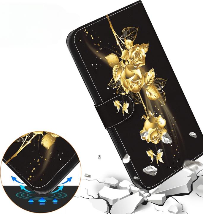 Immagine prodotto Cover-Discount Galaxy S25 Ultra - Tasche Hülle mit Blüten Motiv (Samsung Galaxy S25 Ultra)