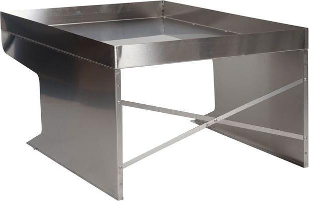 Immagine prodotto Mendler Garage robot XL con fioriera HWC-G60, metallo 47x70x100cm, acciaio inox (Robot falciante, Robot tagliaerba garage)