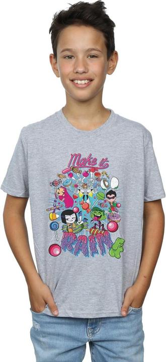 Immagine prodotto Teen Titans Go Make It Rain Maglietta Ragazzi (128)