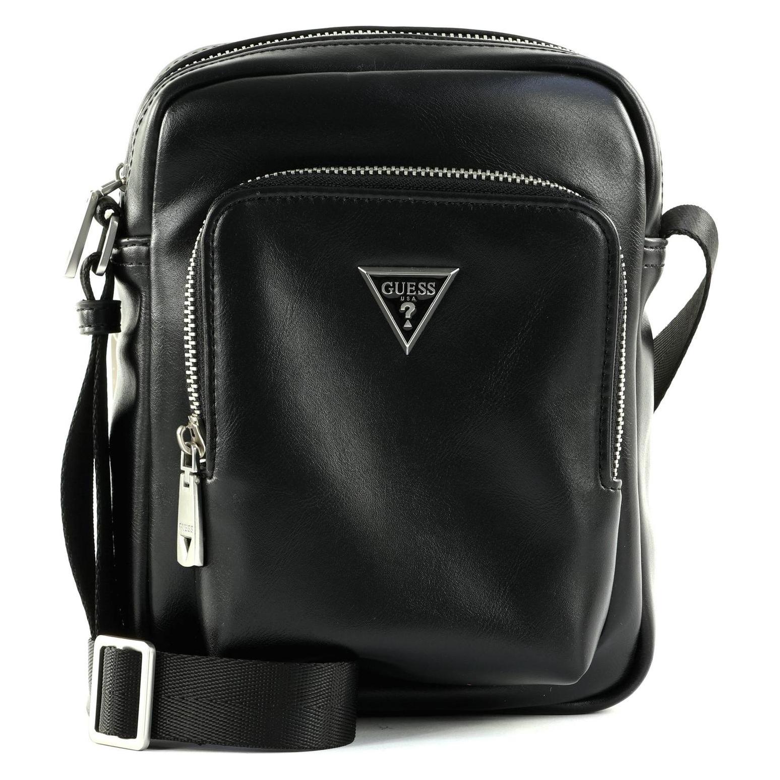 Guess, Unisex, Handtasche, Bellaggio Eco Crossbody, Schwarz