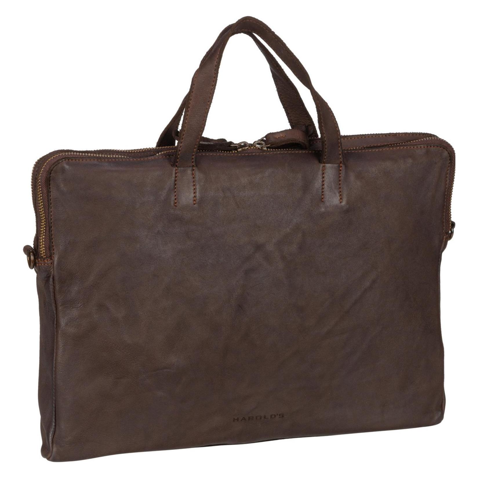 Harolds Aktentasche Submarine SU68, Notebooktasche, Braun