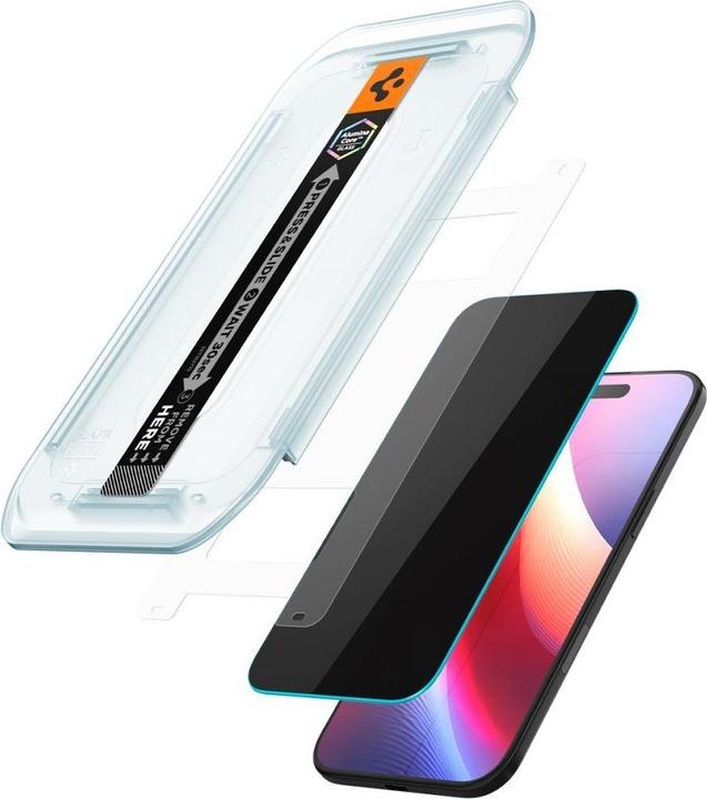 Produktbild Spigen Glas.tR EZ-FIT (2 pack) (2 Stk., Apple iPhone Air)