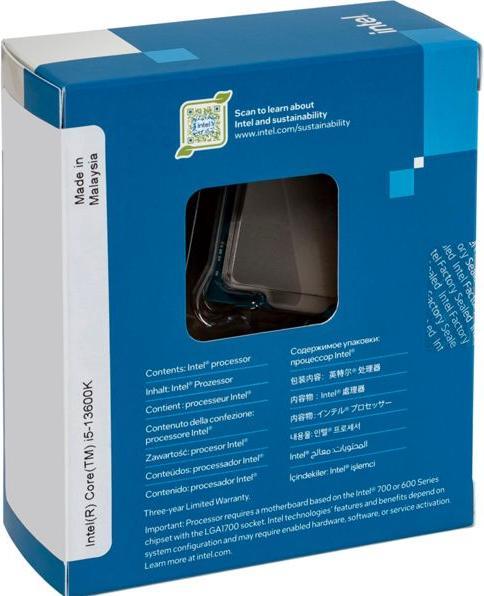 Produktbild Intel Core i5-13600K (LGA 1700, 3.50 GHz, 14 -Core)