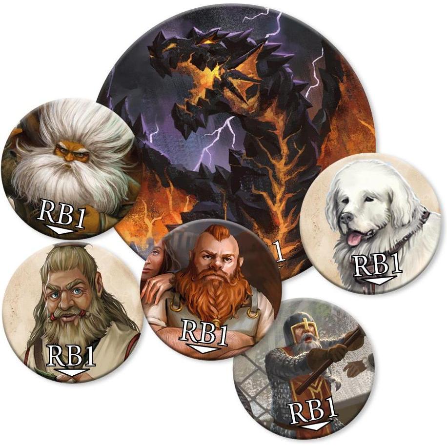 Ulisses Spiele, Marker, DSA - Acrylmarker-Set - Ruf des Berges