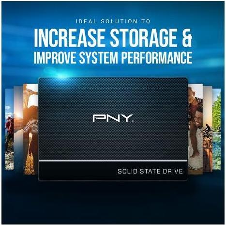 Actual product image PNY CS900 (500 GB, 2.5")