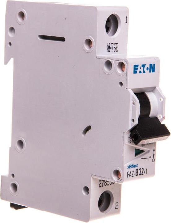 Produktbild Eaton Gegenstromschalter FAZ-B32/1 1P B 32A 15 kA 278538
