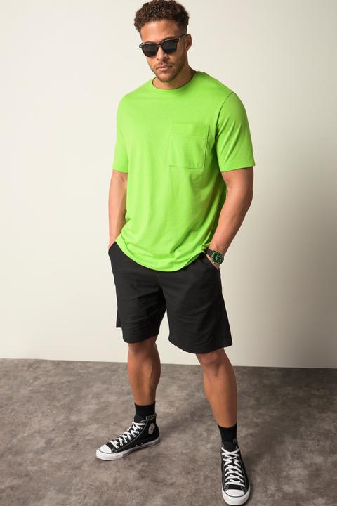 Immagine prodotto Sthuge T-shirt con taschino, scollo a girocollo e mezze maniche, fino alla tg. 8XL (8XL)