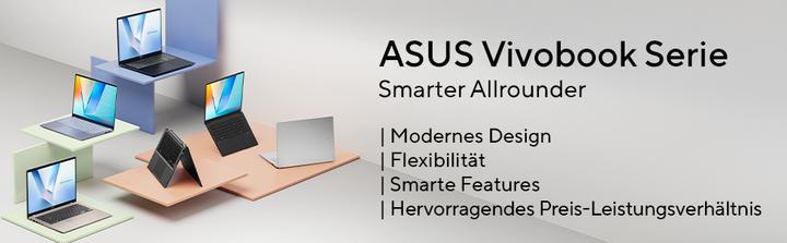 Actual product image ASUS Vivobook S 16 (16", Intel Core Ultra 7 255H, 32 GB, 1000 GB, DE)