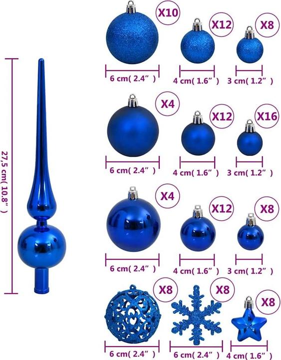 Produktbild vidaXL Florri (111-teilig)