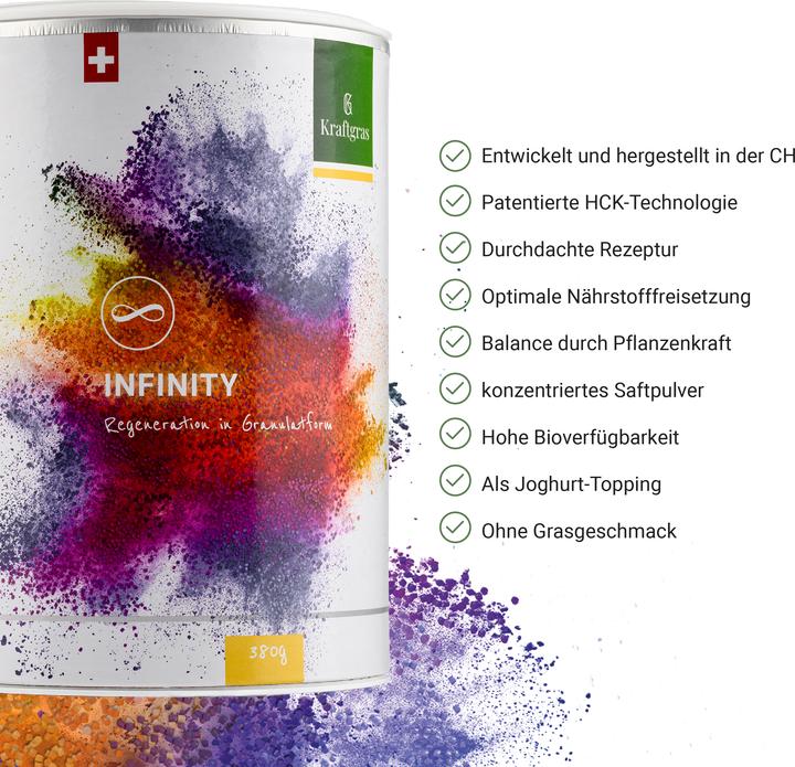Produktbild Kraftgras Infinity (1 Stück, Granulat, 380 g)