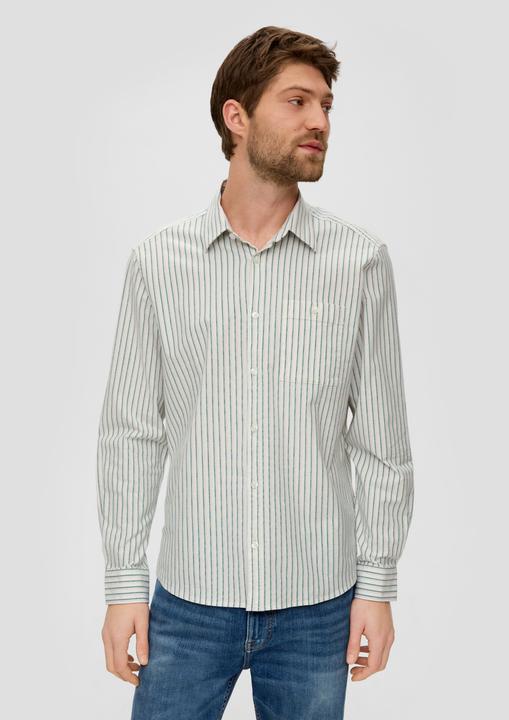 Immagine prodotto S.Oliver Hemd Langarmhemd mit Under-Button-down-Kragen (M)