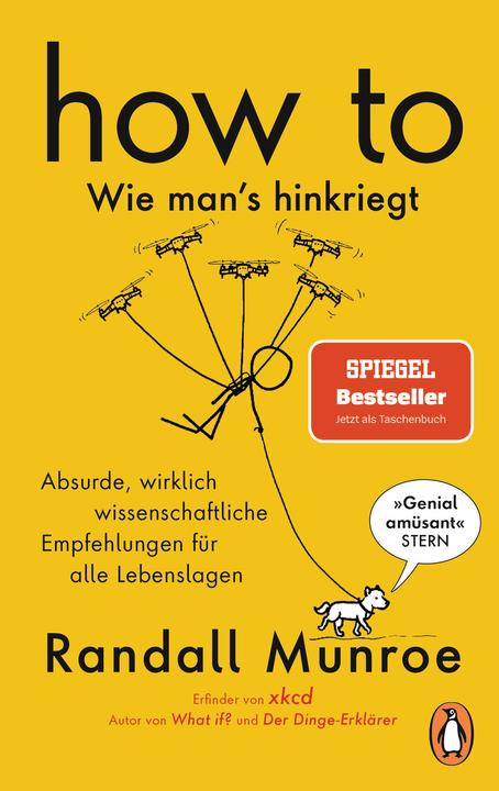 Actual product image HOW TO - Wie man's hinkriegt (German, Randall Munroe, 2021)