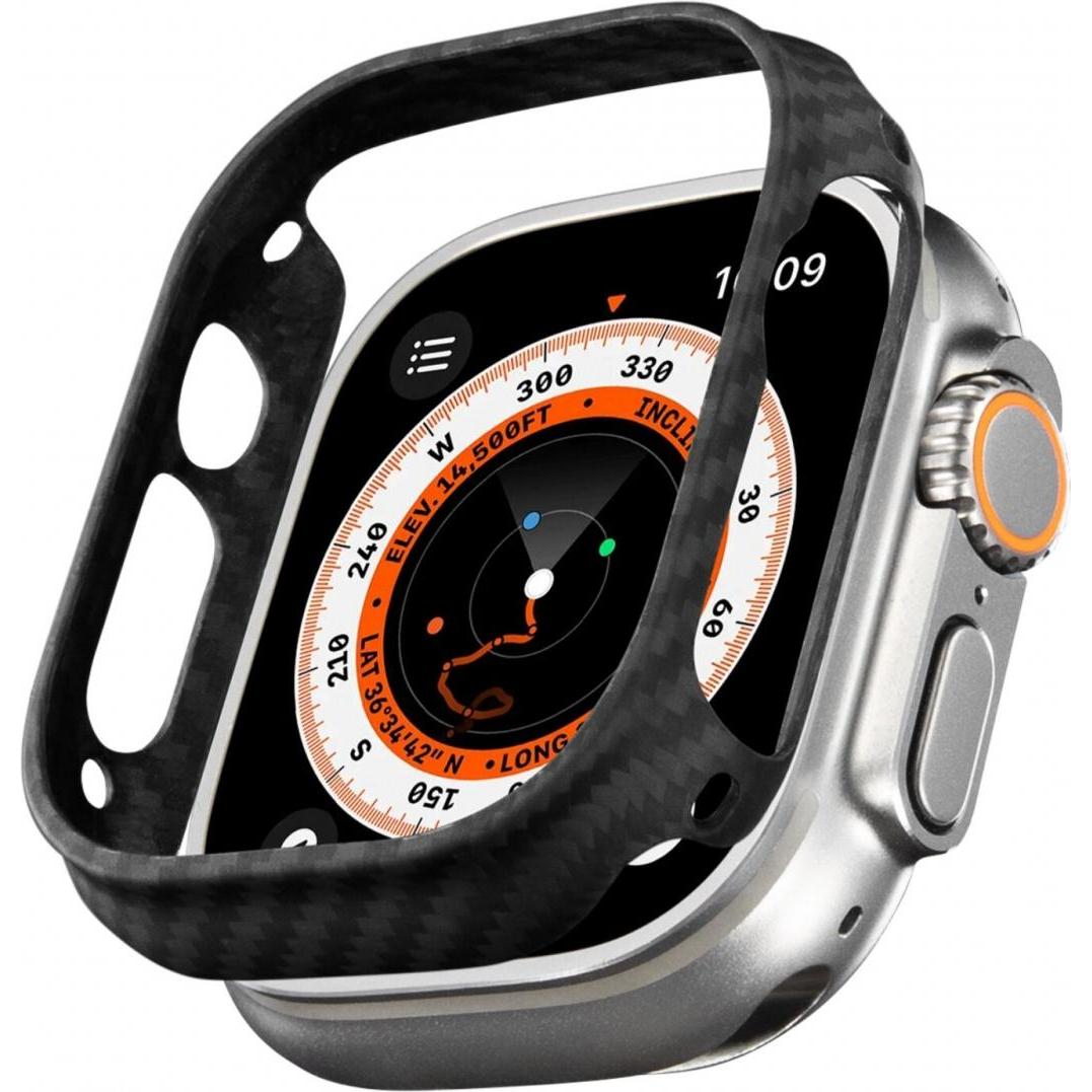 Thumbnail - Pitaka Air case for Apple Watch Ultra 49mm, Smartwatch Zubehör, Schwarz