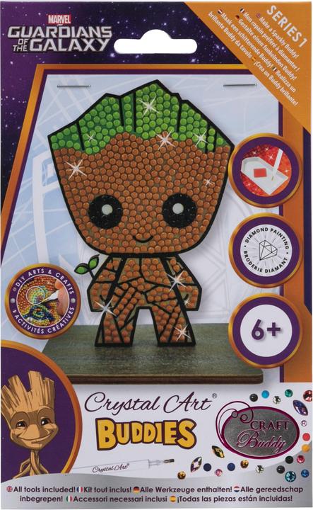 Produktbild Craft Buddy Groot, Crystal Art Figur ca. 11x8cm