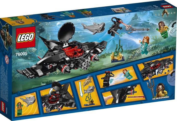 Actual product image LEGO DC Super Heroes Aquaman Attack by Black Manta (76095)
