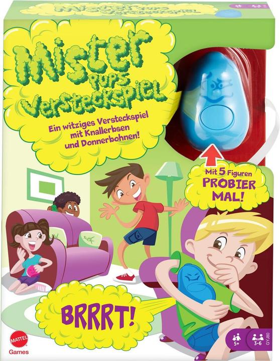 Actual product image Mattel Games Fart and Go Seek (Multilingual)