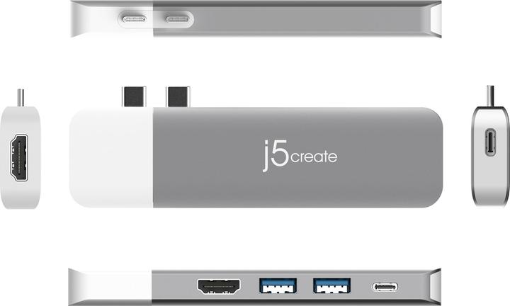 Immagine prodotto j5Create Kit Ultradrive USB-C Multi (USB-C, 9 porte)