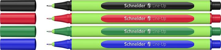 Actual product image Schneider Fineliner Line-Up - case of 4 pcs. (Multicoloured, 4x)