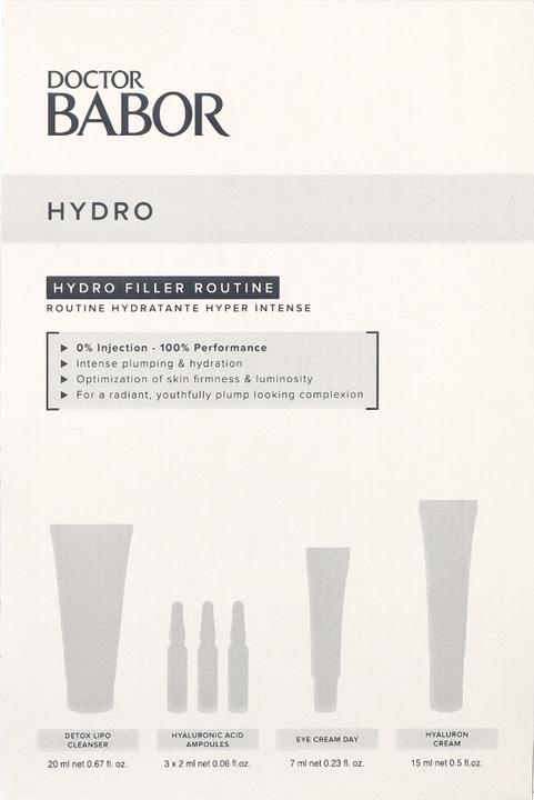 Actual product image Babor DOC Hydro Filler Routine Set (Facial care set)
