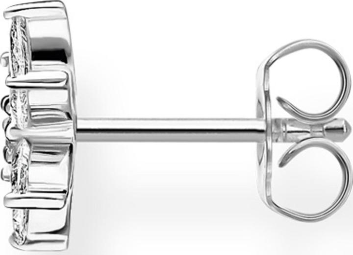 Immagine prodotto Thomas Sabo Orecchini a stallone singolo fiore pietre bianche (Argento 925)