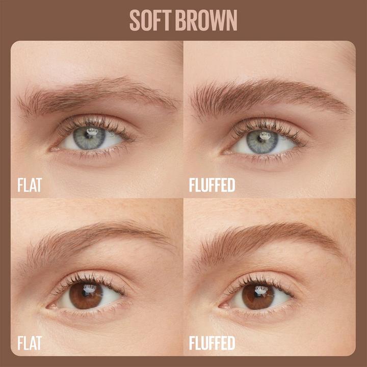 Actual product image Maybelline New York Superfluff (255 Soft Brown, Soft Brown)