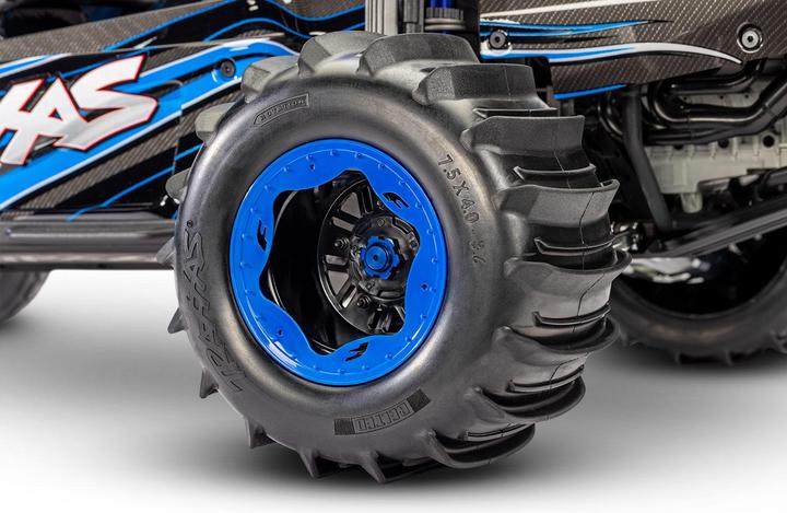 Produktbild Traxxas FUNCO RWD 8S VXL blau 1/6 Sand Car RTR Brushless, ohne Akku/Ladegerät (RTR Ready-to-Run)