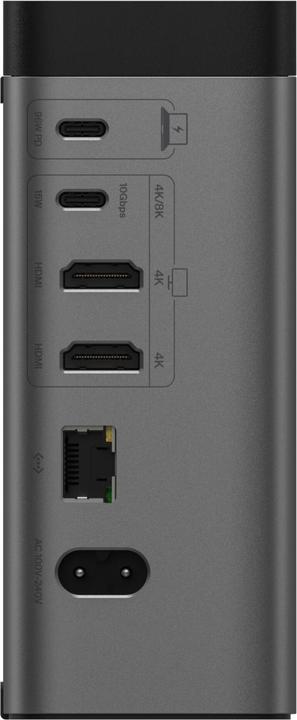 Actual product image Belkin CONNECT USB-C 11-in-1 Pro GaN Dock 150W 2xHDMI INC020kqSY (USB-C, 11 Ports)