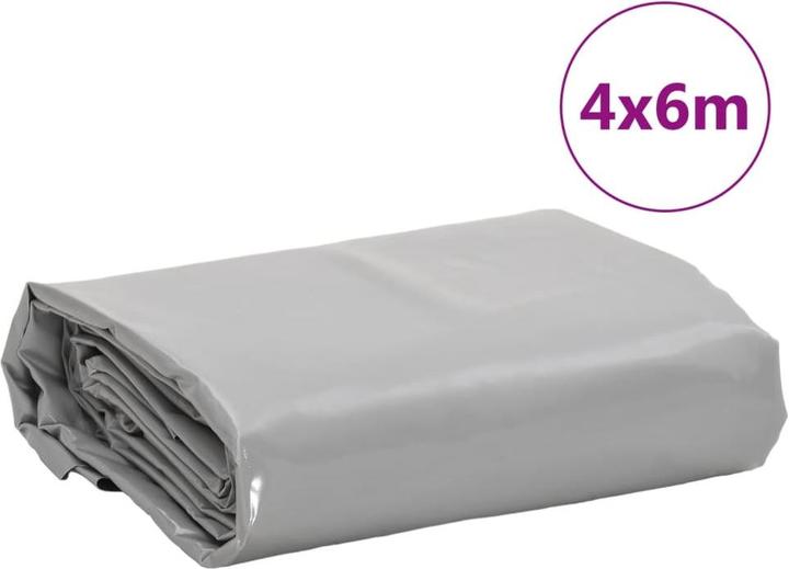 Produktbild vidaXL Abdeckplane 600 g/m² (4 x 6 m)