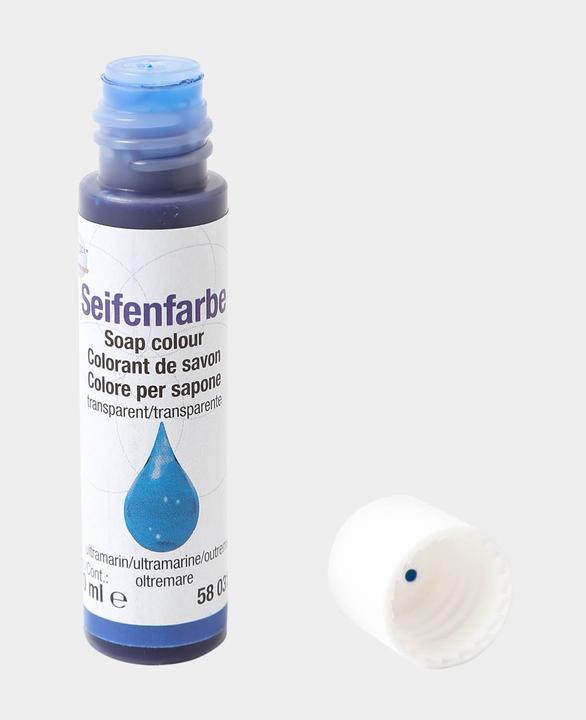 Actual product image Soap colour 10 ml, dark blue