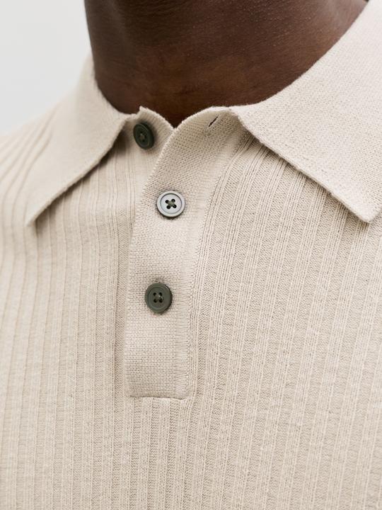 Produktbild Jack & Jones Jprblakai Knit Polo Ls Styd Ss26 (M)